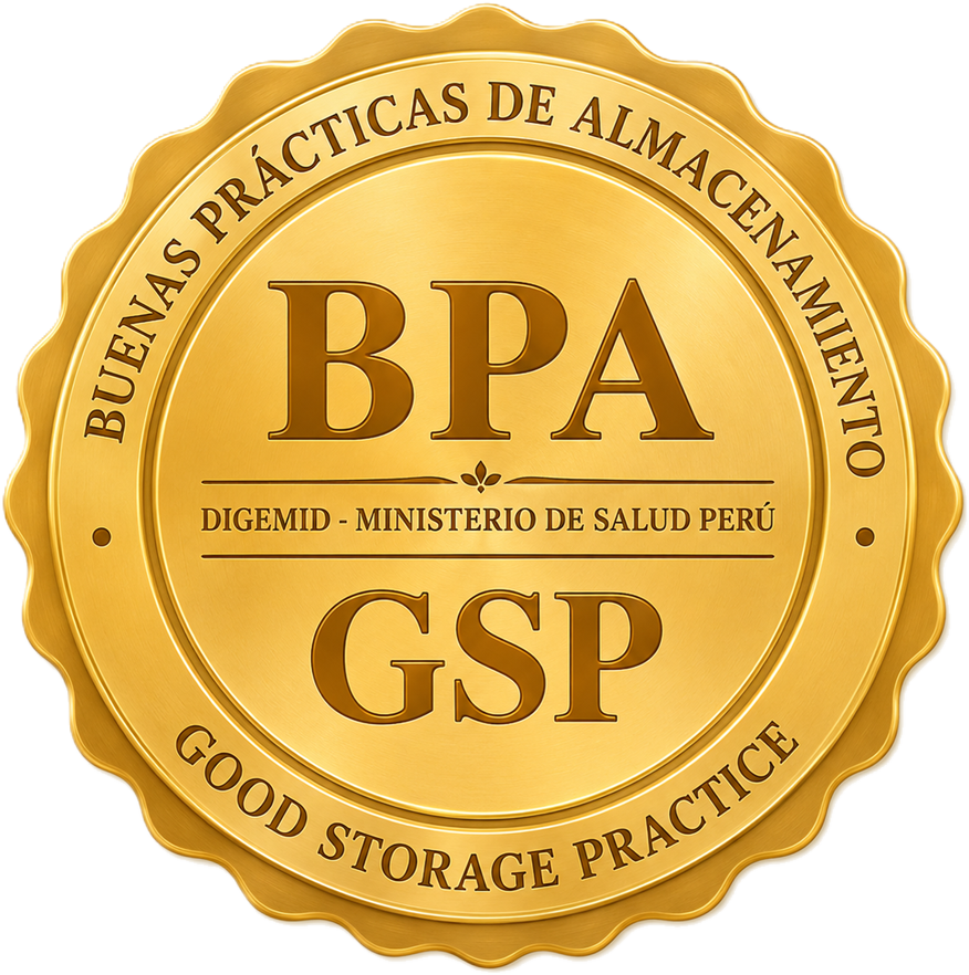 Insignia BPA / GSP — Buenas Prácticas de Almacenamiento
